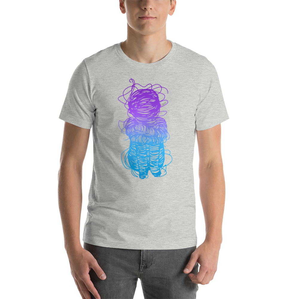 Short-Sleeve Unisex T-Shirt Unraveling