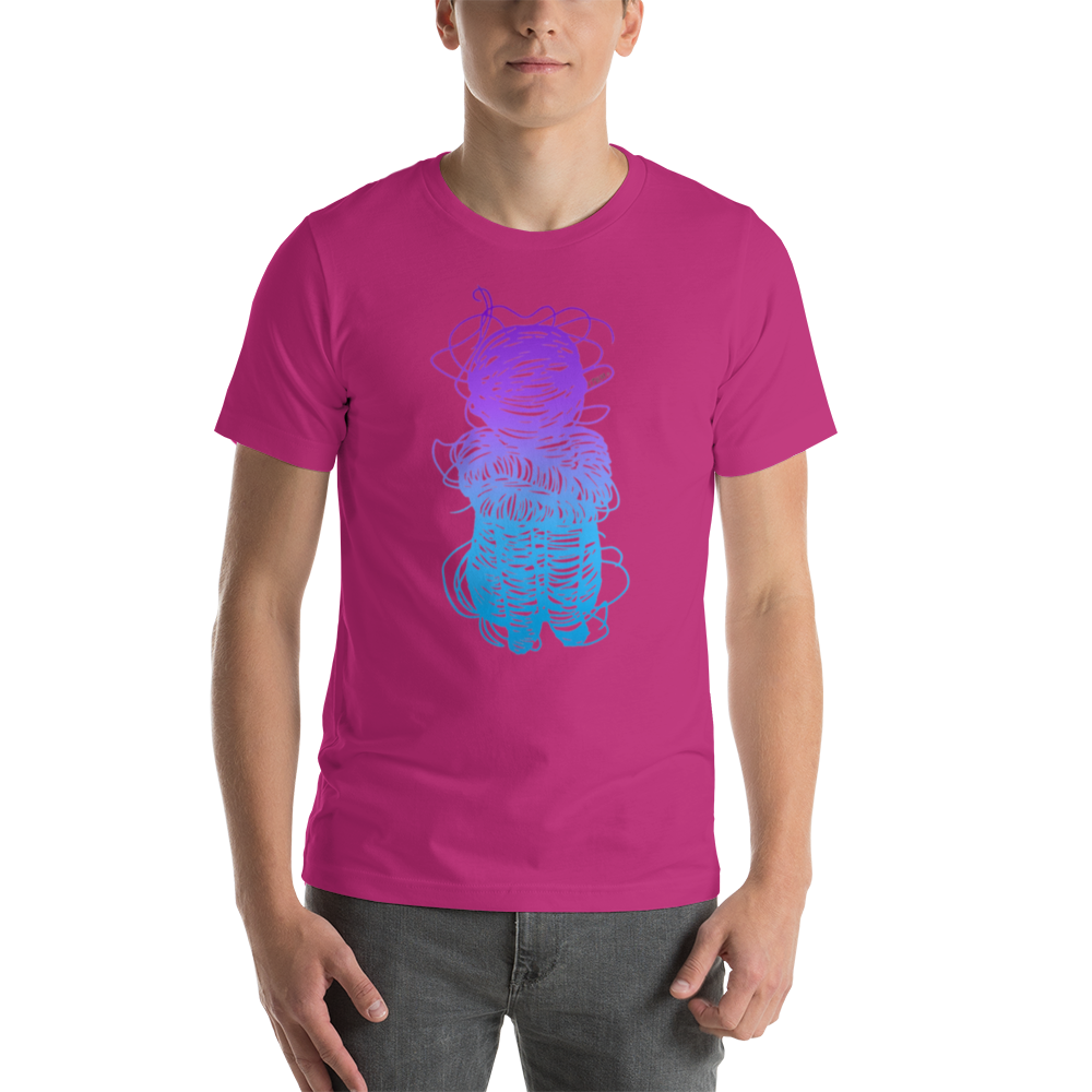 Short-Sleeve Unisex T-Shirt Unraveling