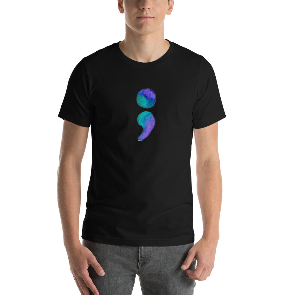 Short-Sleeve Unisex T-Shirt Semicolon