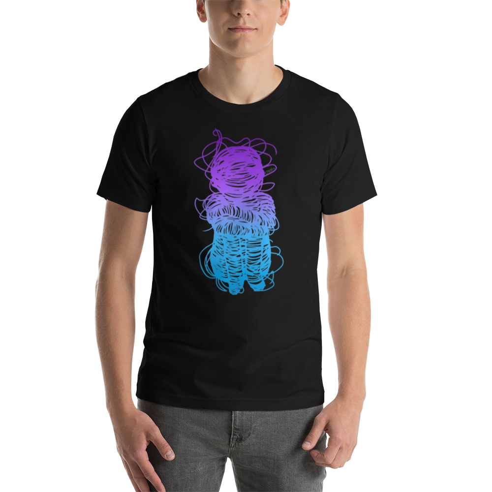 Short-Sleeve Unisex T-Shirt Unraveling