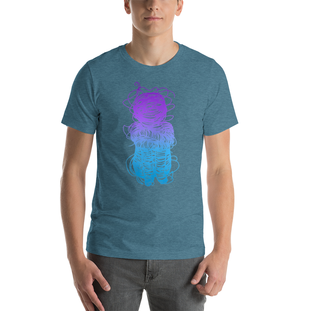 Short-Sleeve Unisex T-Shirt Unraveling