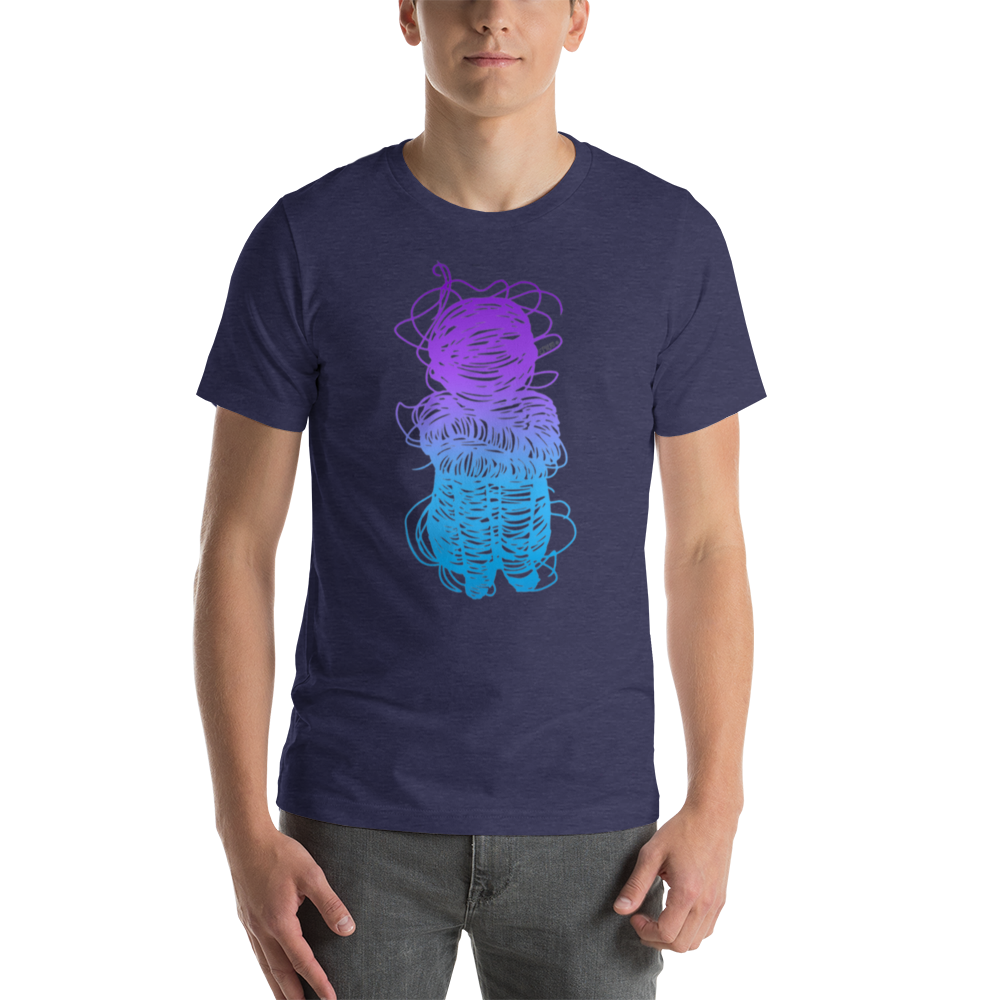 Short-Sleeve Unisex T-Shirt Unraveling