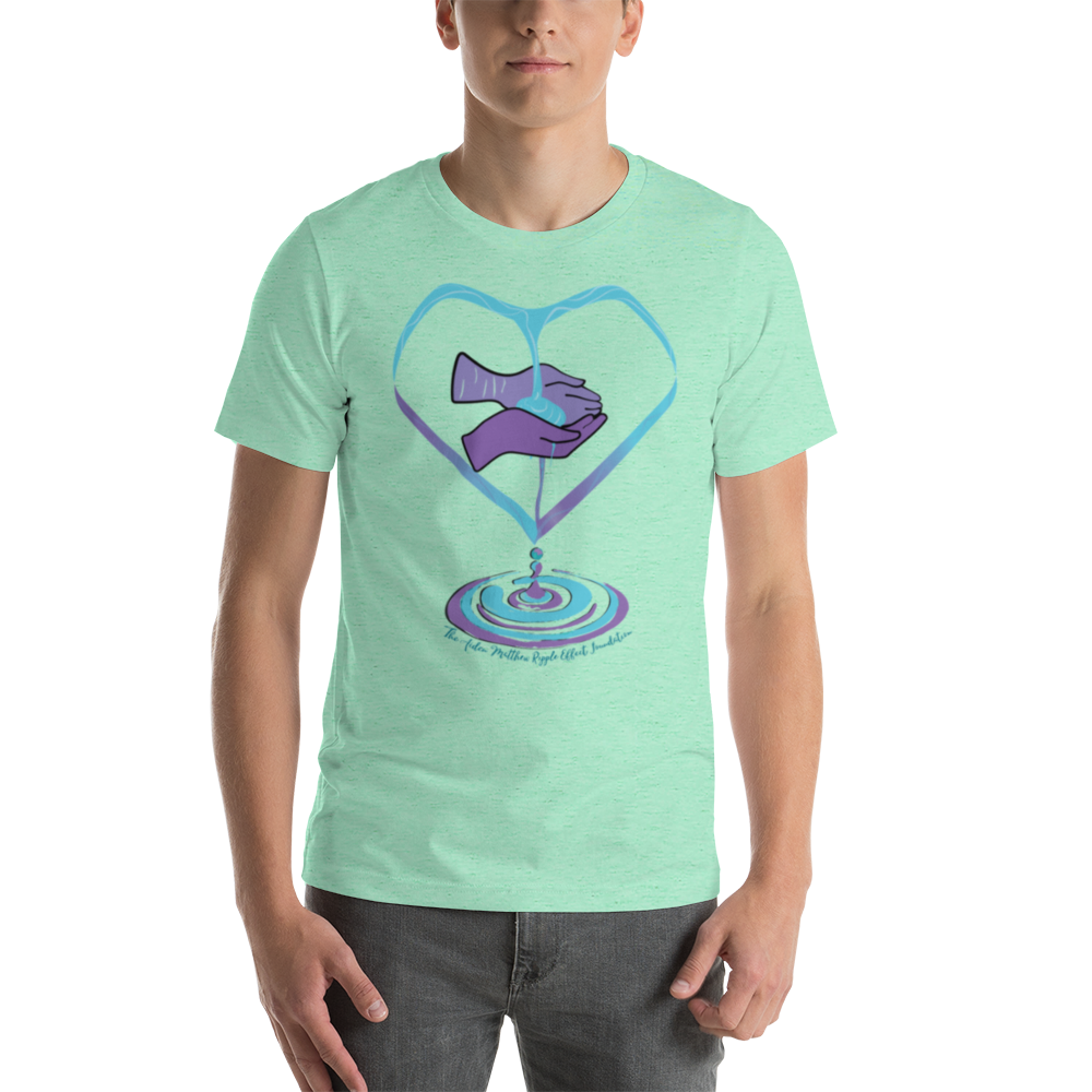 Short-Sleeve Unisex T-Shirt Hands & TAMREF Logo