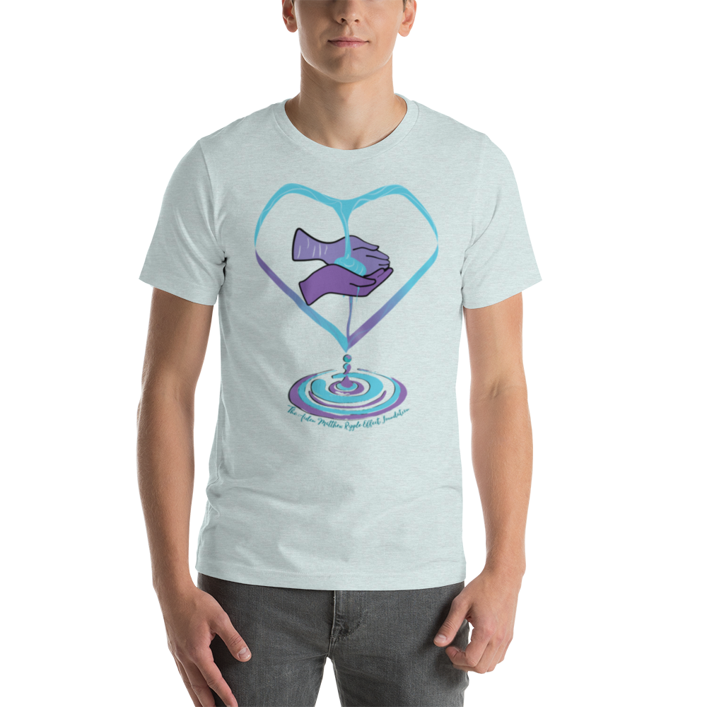 Short-Sleeve Unisex T-Shirt Hands & TAMREF Logo