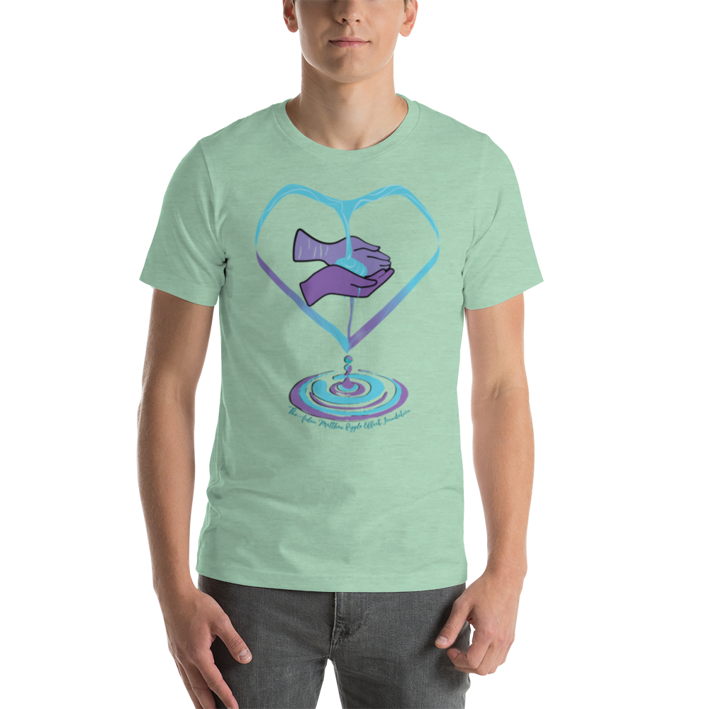 Short-Sleeve Unisex T-Shirt Hands & TAMREF Logo