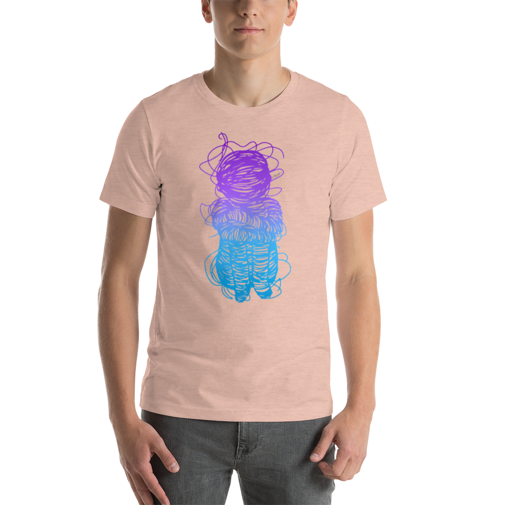 Short-Sleeve Unisex T-Shirt Unraveling