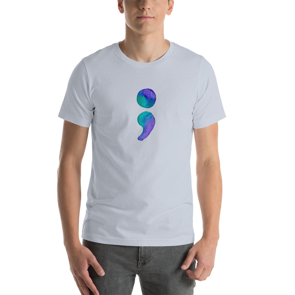 Short-Sleeve Unisex T-Shirt Semicolon