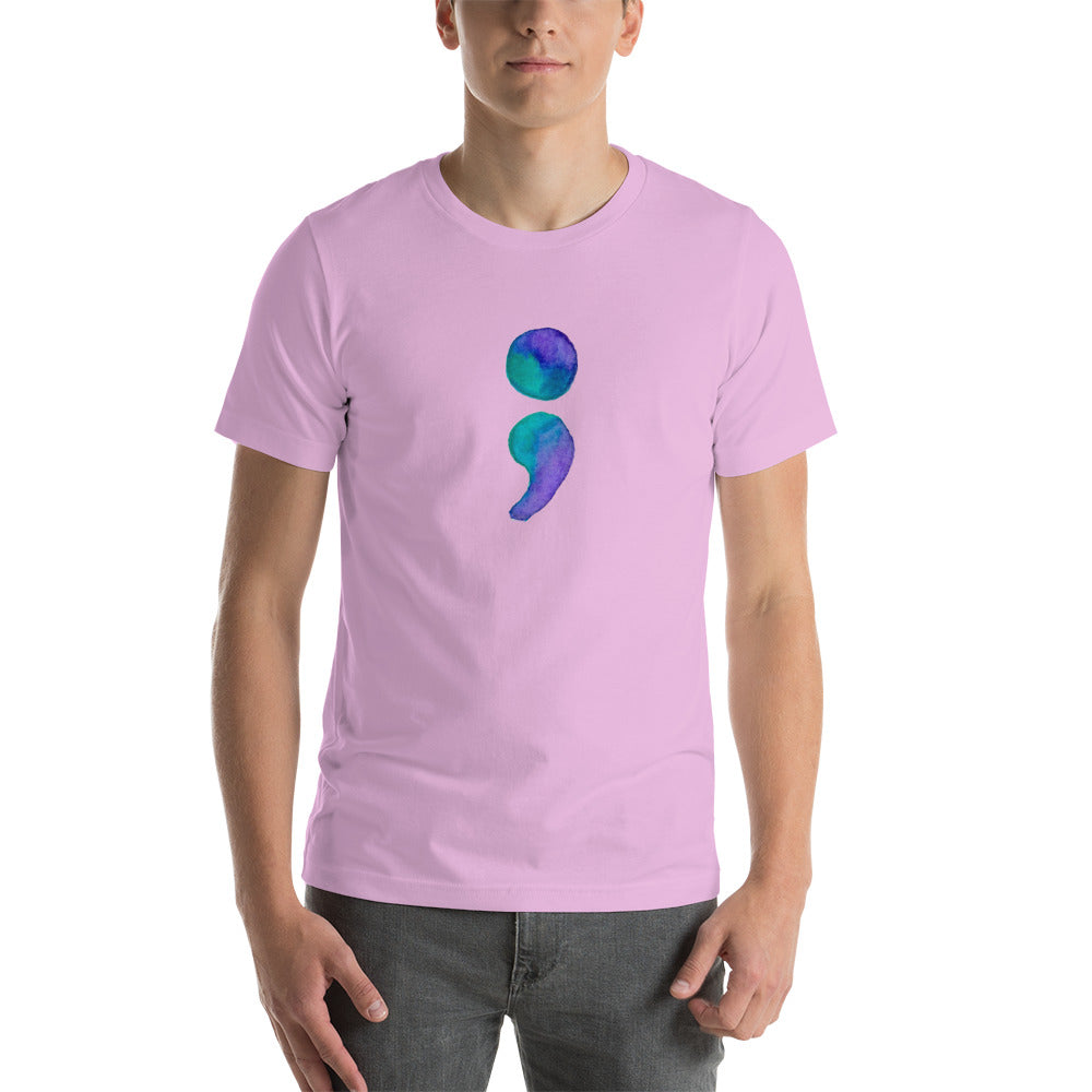 Short-Sleeve Unisex T-Shirt Semicolon