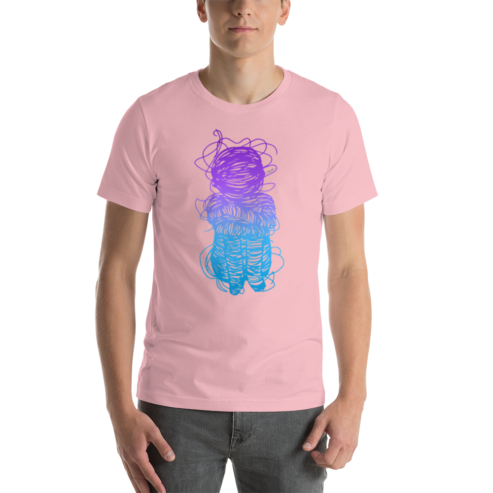 Short-Sleeve Unisex T-Shirt Unraveling
