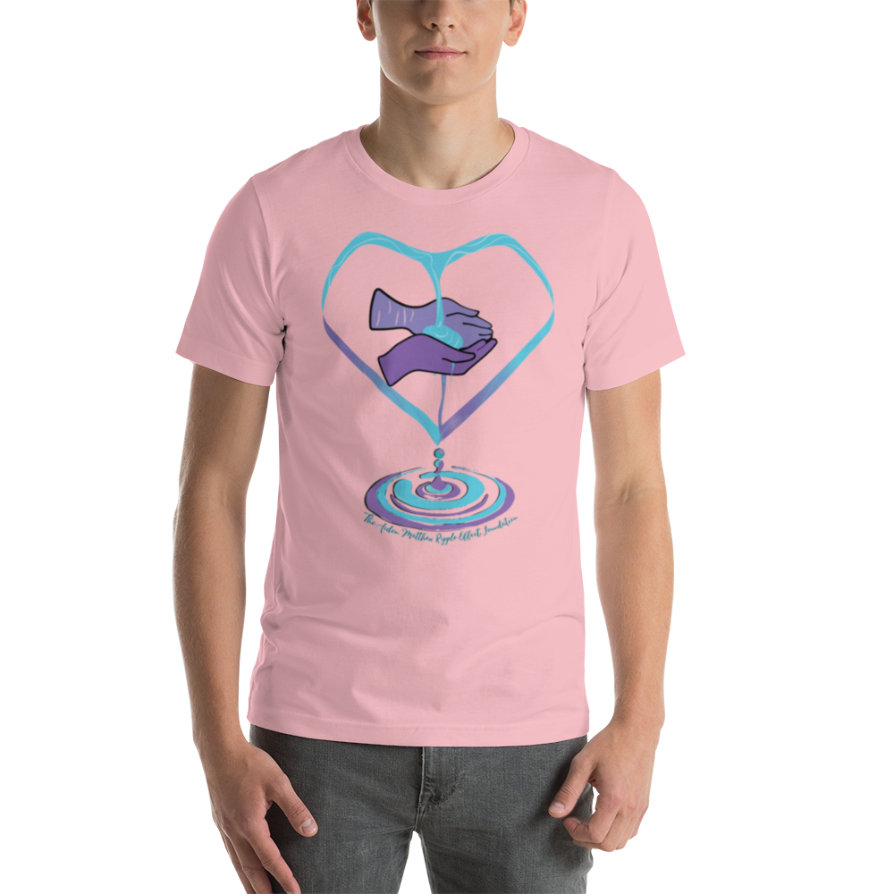 Short-Sleeve Unisex T-Shirt Hands & TAMREF Logo
