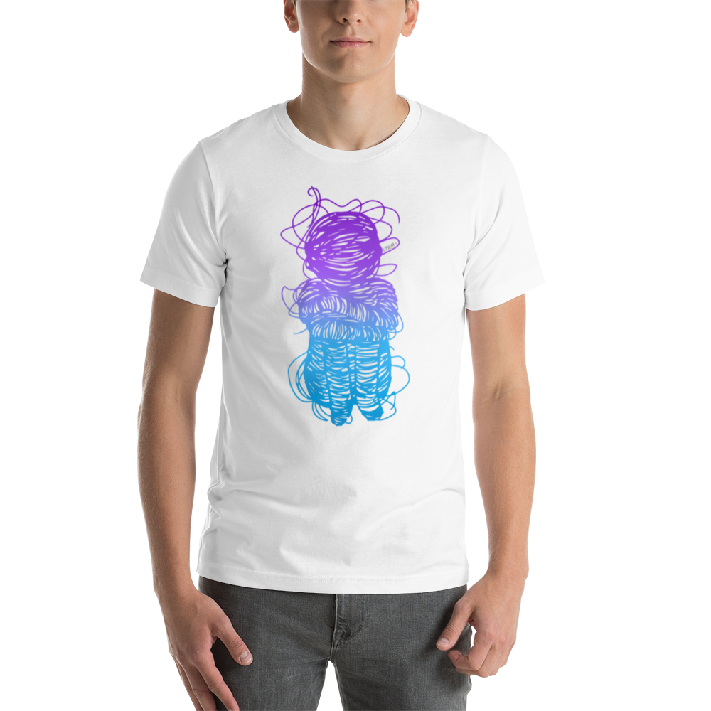 Short-Sleeve Unisex T-Shirt Unraveling