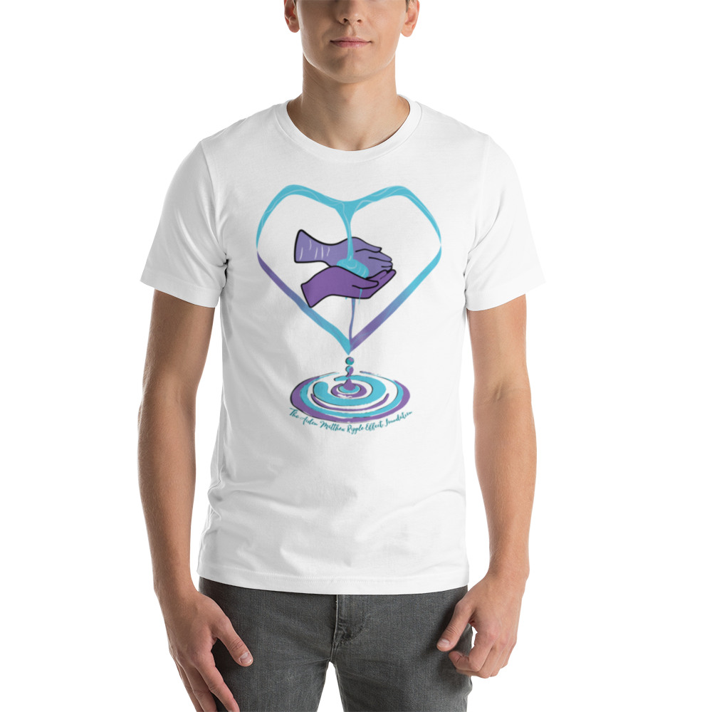 Short-Sleeve Unisex T-Shirt Hands & TAMREF Logo
