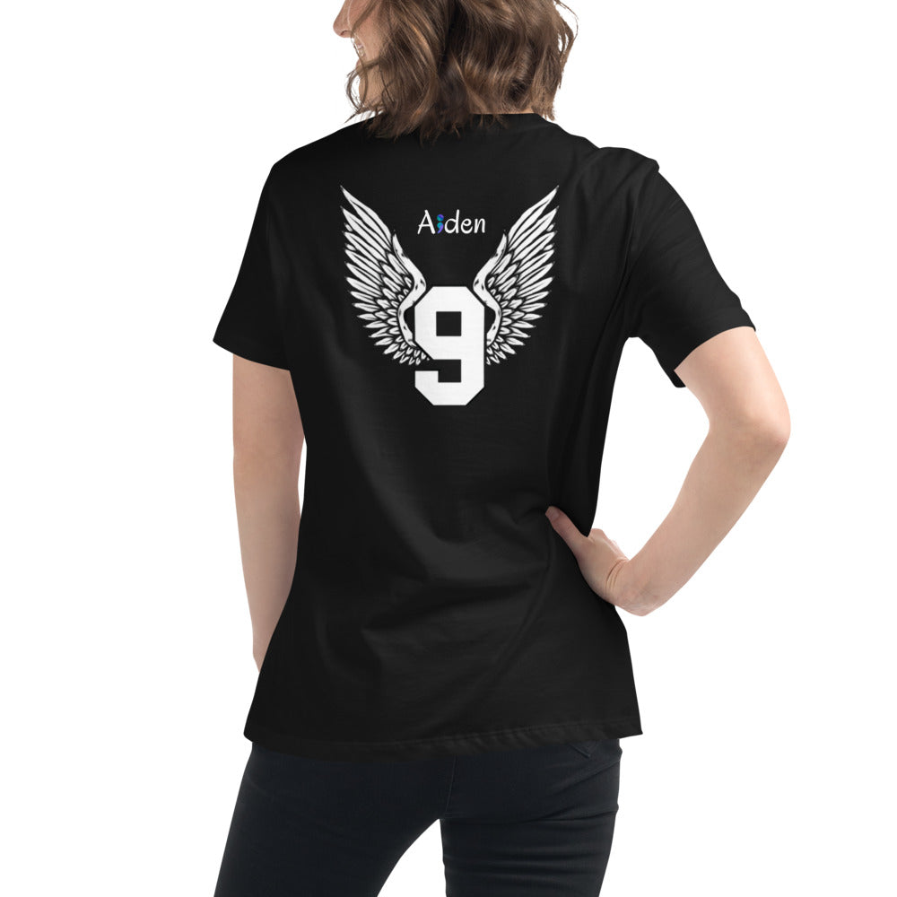 Women's Relaxed T-Shirt Your Words Matter (Front & Back Design)