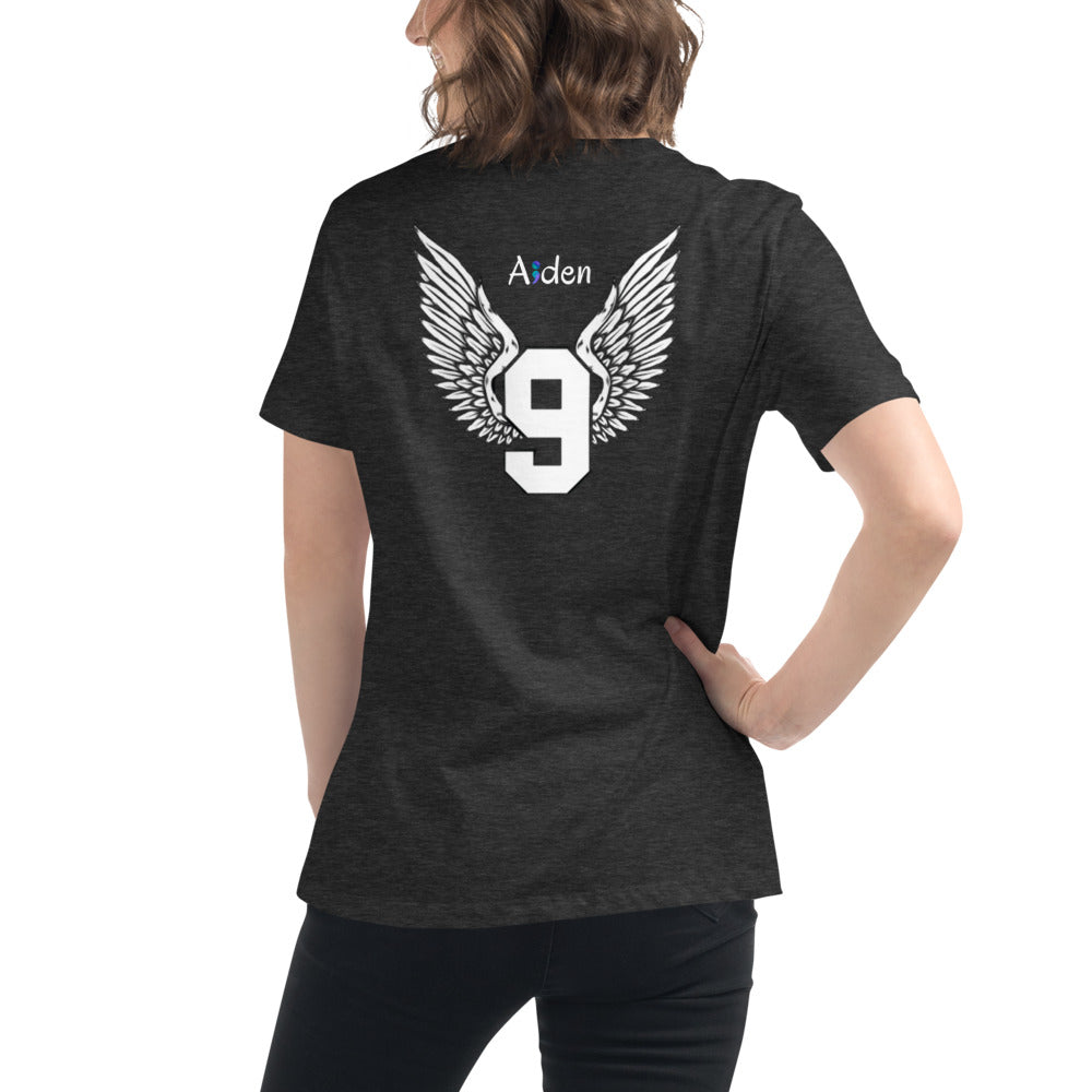 Women's Relaxed T-Shirt Your Words Matter (Front & Back Design)