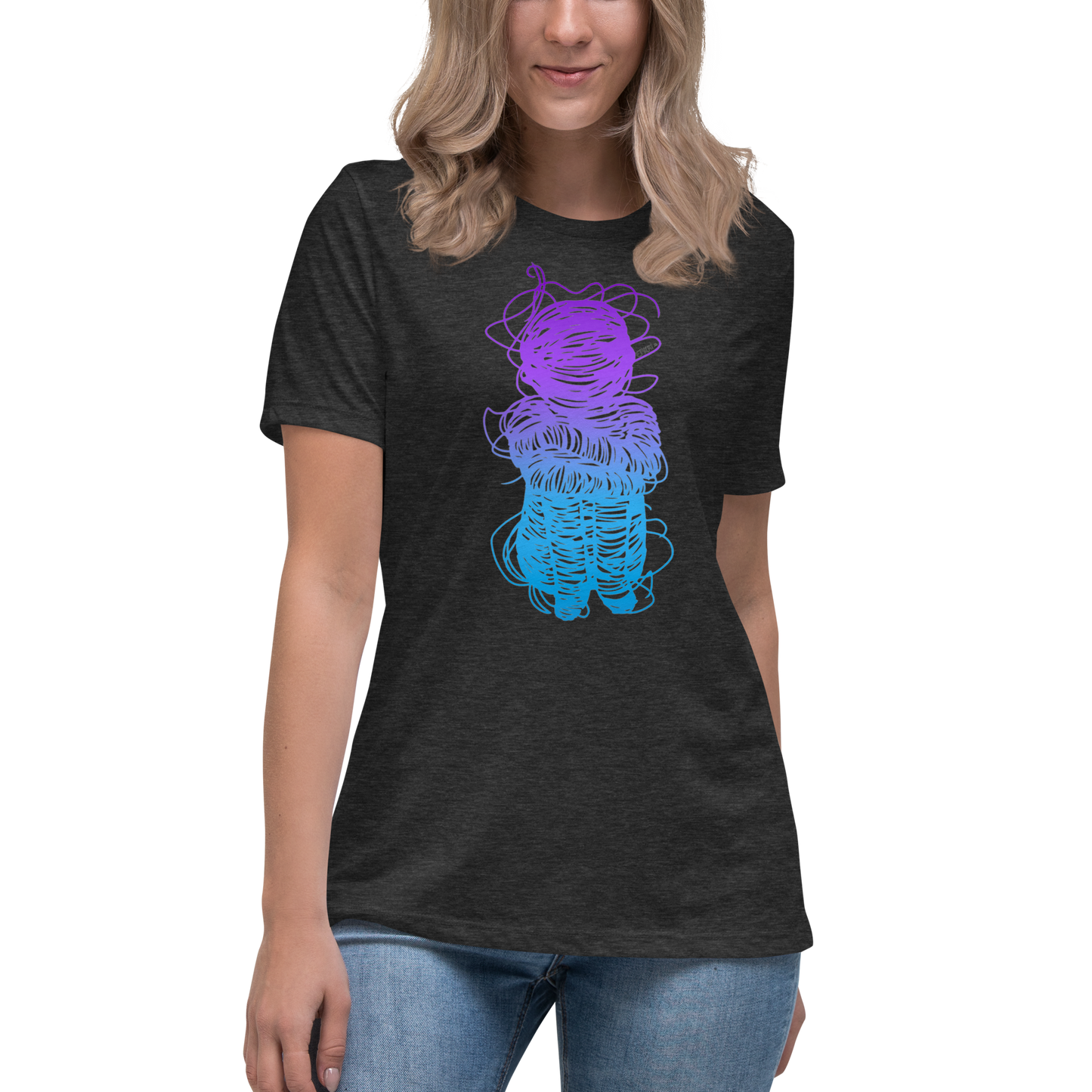 Women's Relaxed T-Shirt Unraveling