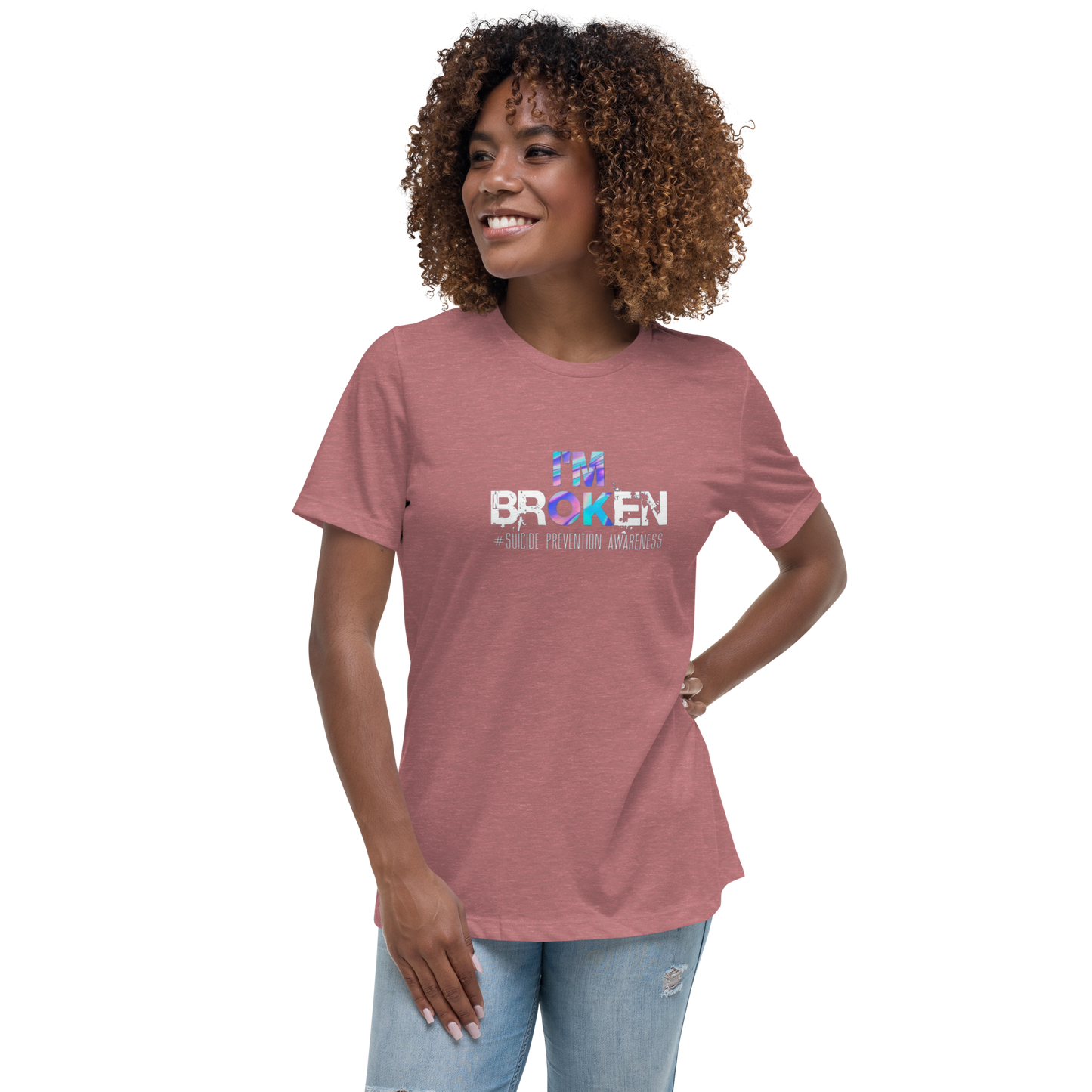 Women's Relaxed T-Shirt I'm OK