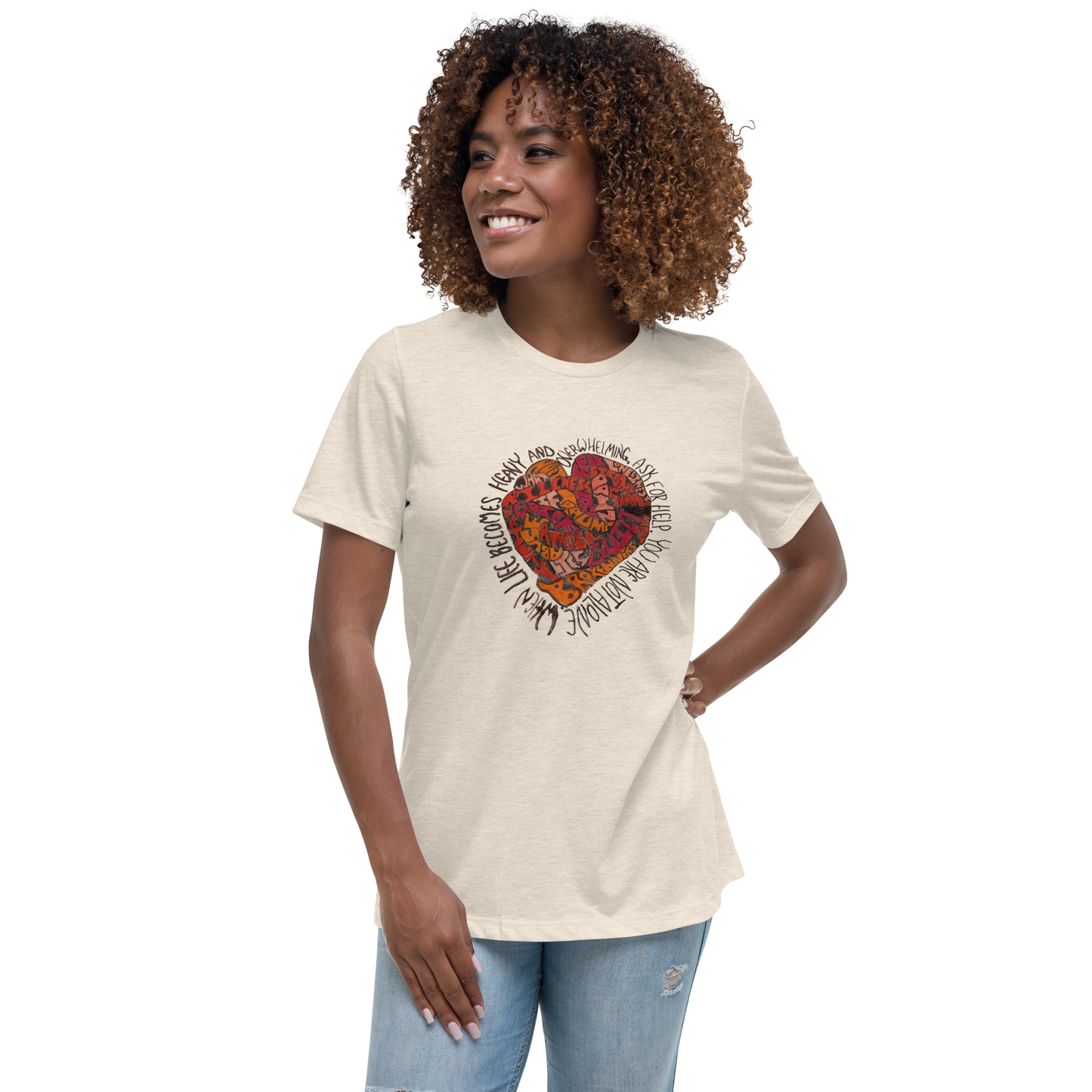 Women's Relaxed T-Shirt Overwhelming