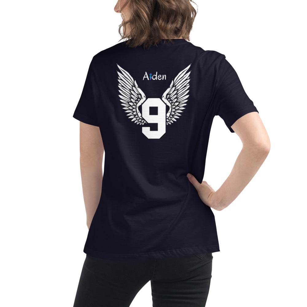 Women's Relaxed T-Shirt Your Words Matter (Front & Back Design)