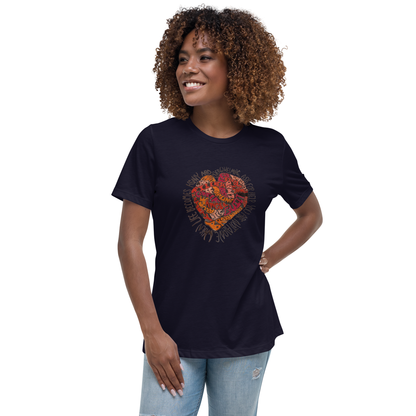 Women's Relaxed T-Shirt Overwhelming