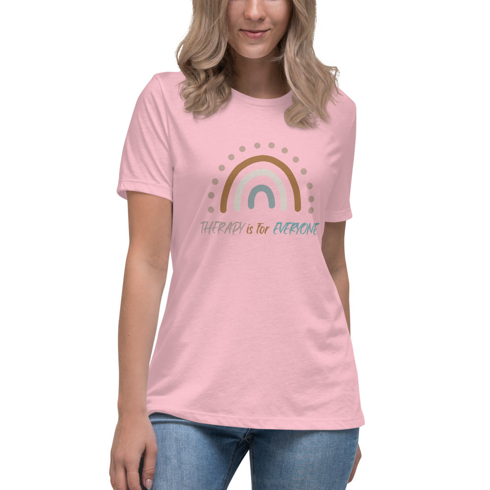 Women's Relaxed T-Shirt Therapy Is For Everyone