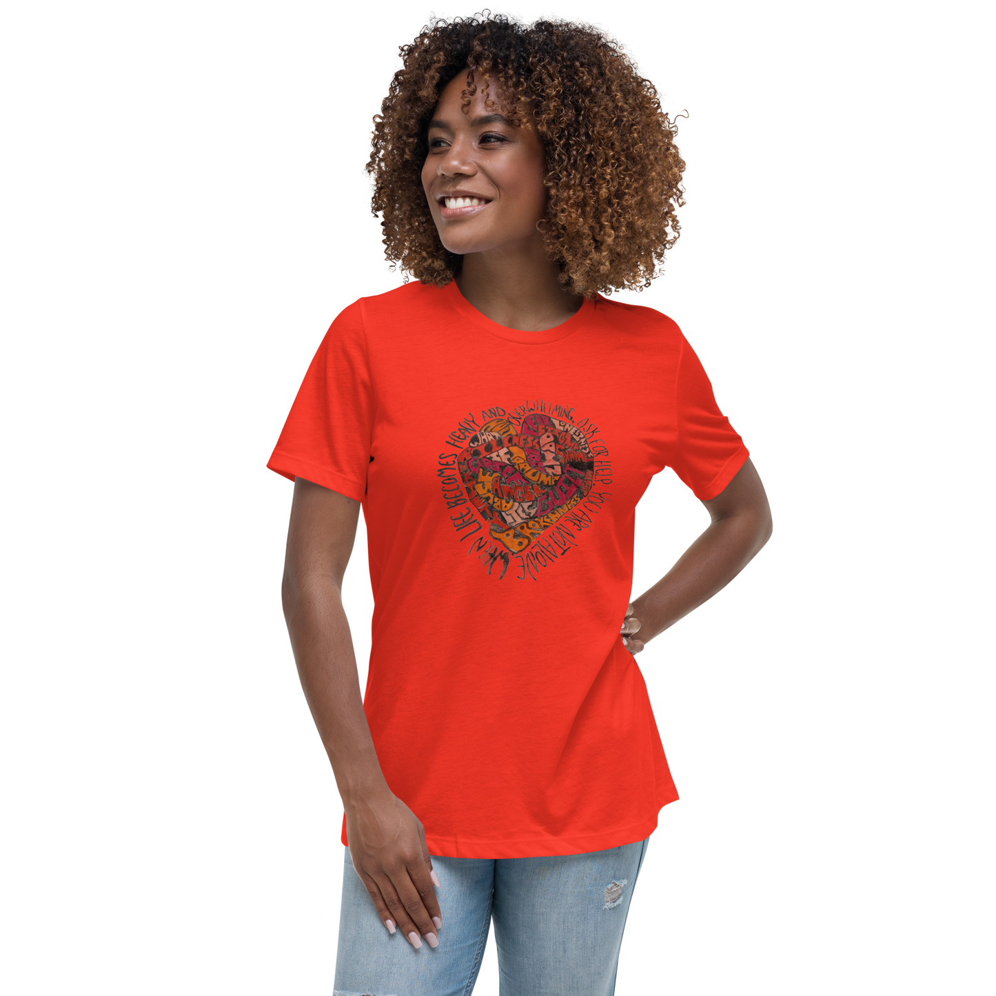 Women's Relaxed T-Shirt Overwhelming