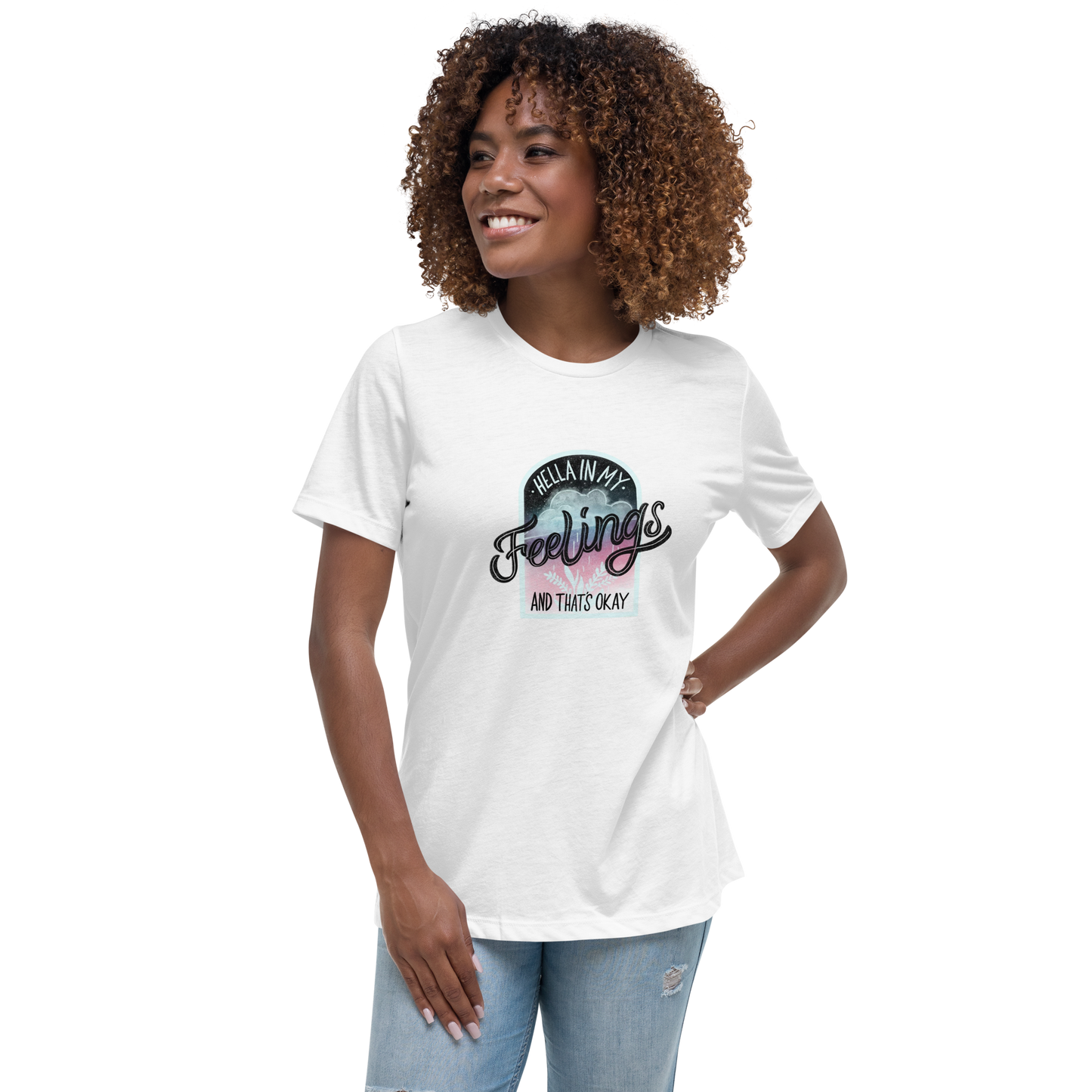 Women's Relaxed T-Shirt Feelings