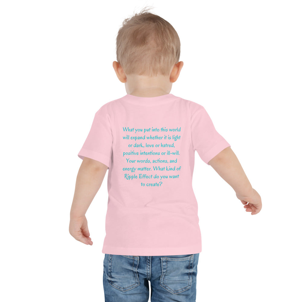 Toddler Short Sleeve Tee TAMREF Logo (Front & Back Design)