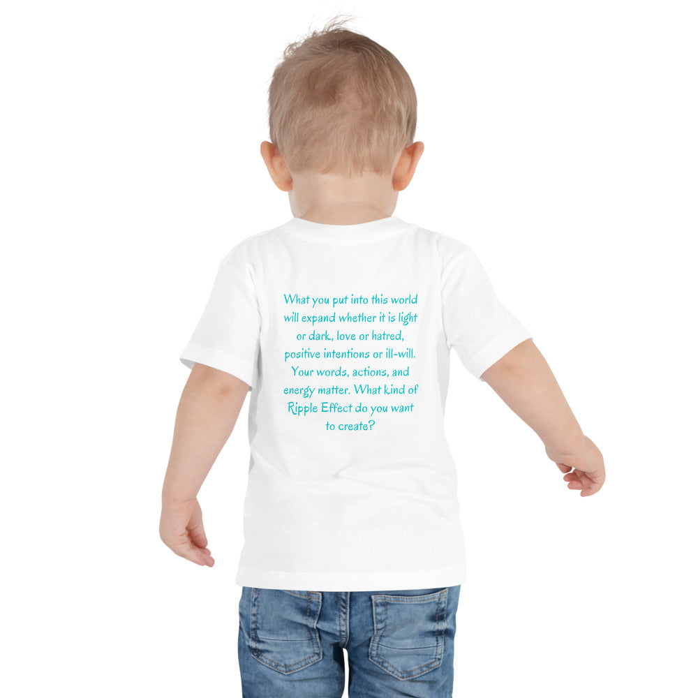 Toddler Short Sleeve Tee TAMREF Logo (Front & Back Design)