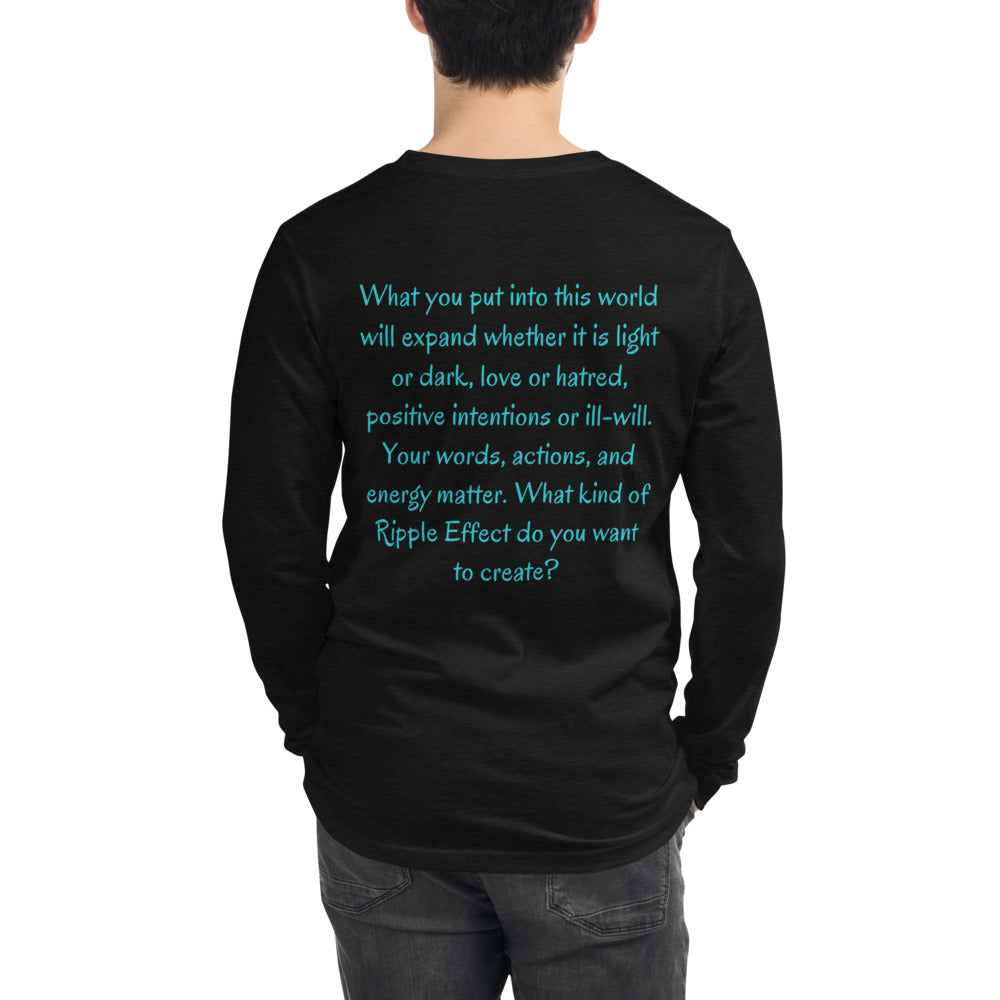 Unisex Long Sleeve Tee TAMREF Logo (Front & Back Design)