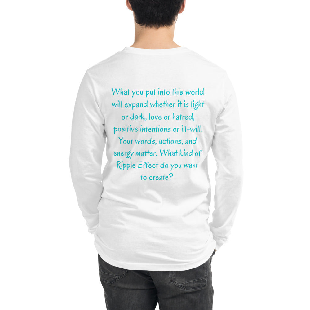 Unisex Long Sleeve Tee TAMREF Logo (Front & Back Design)