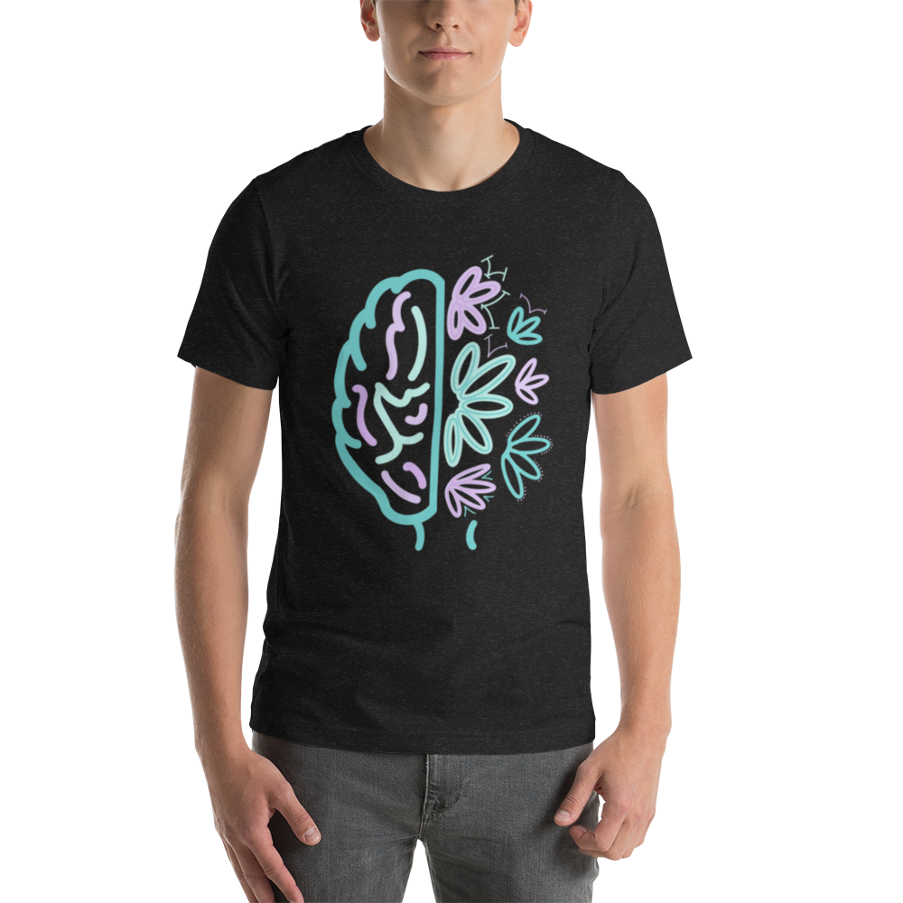 Short-Sleeve Unisex T-Shirt Brain Bloom