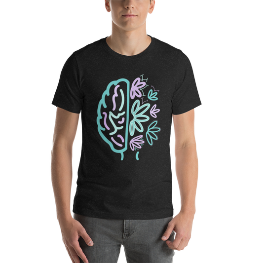 Short-Sleeve Unisex T-Shirt Brain Bloom