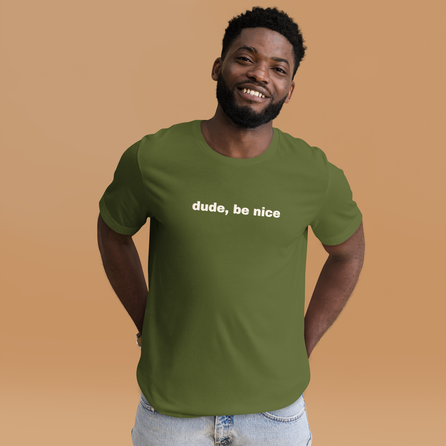 Short Sleeve Unisex T-Shirt Dude, Be Nice