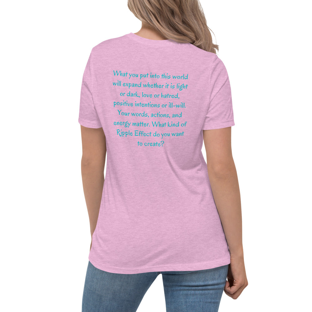 Women's Relaxed T-Shirt TAMREF Logo (Front & Back Design)