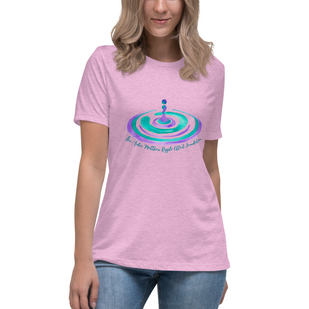 Women's Relaxed T-Shirt TAMREF Logo (Front Design Only)