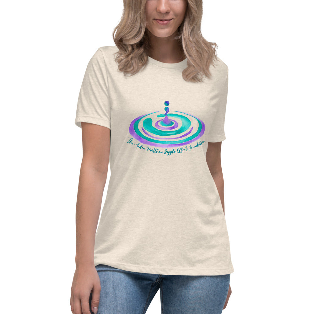 Women's Relaxed T-Shirt TAMREF Logo (Front Design Only)