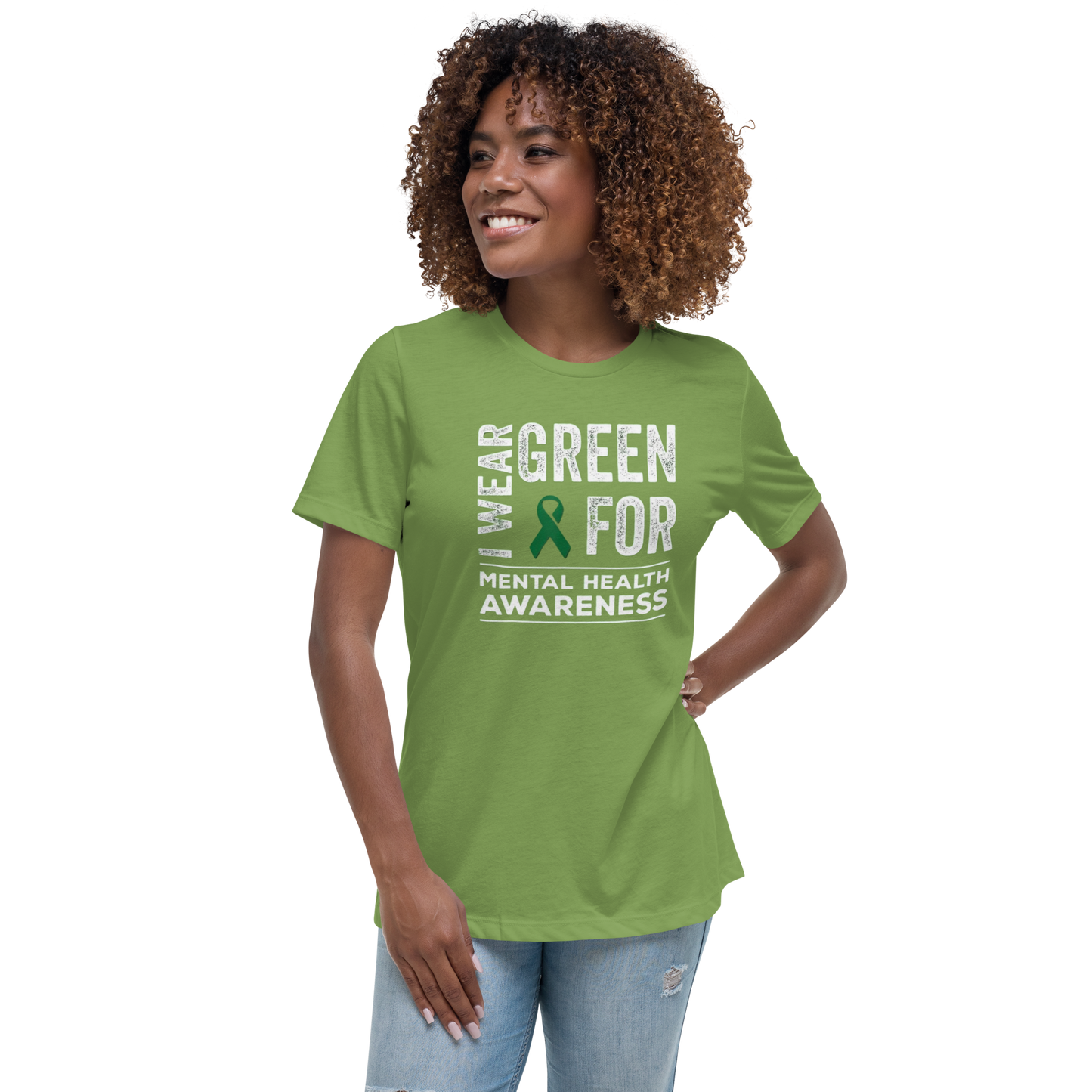 Women's Relaxed T-Shirt Wear Green