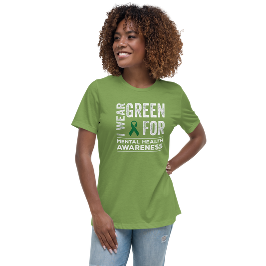 Women's Relaxed T-Shirt Wear Green