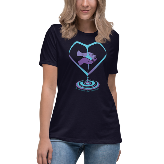 Women's Relaxed T-Shirt Hands & TAMREF Logo