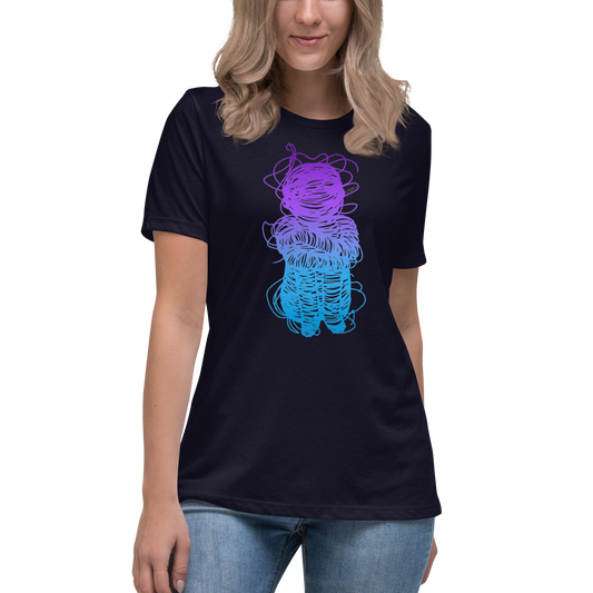 Women's Relaxed T-Shirt Unraveling