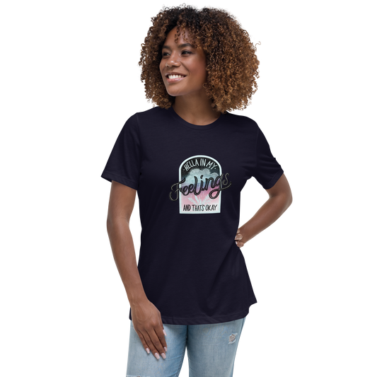 Women's Relaxed T-Shirt Feelings