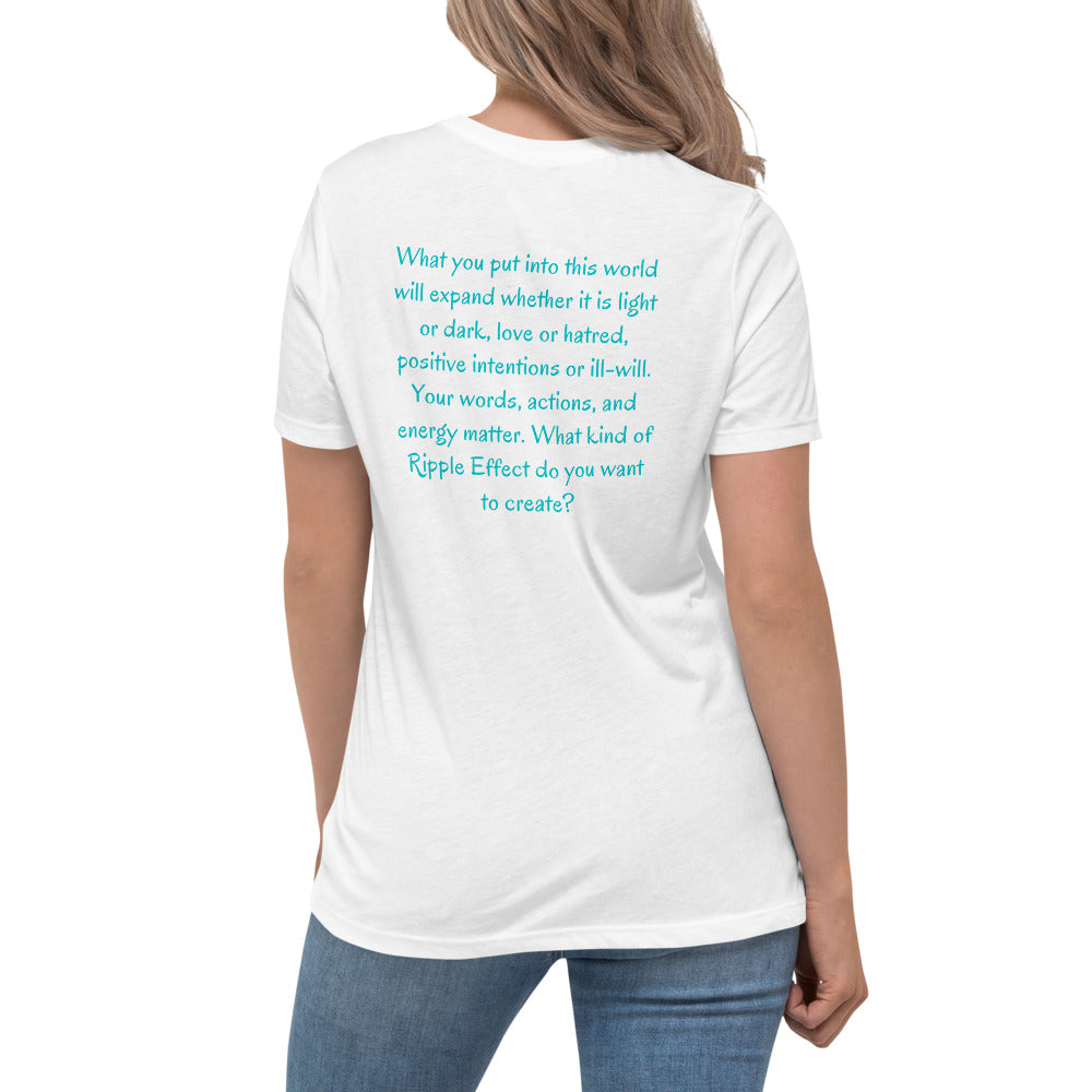 Women's Relaxed T-Shirt TAMREF Logo (Front & Back Design)